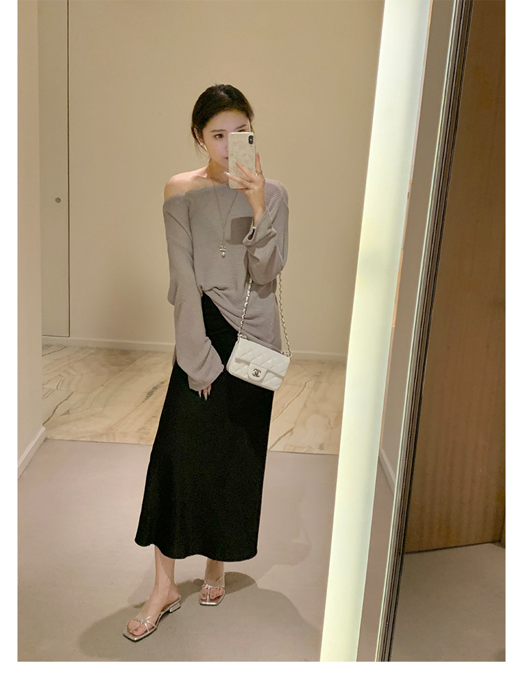 羊皮版葡萄妈同款法式方头高跟鞋细带粗跟平底拖鞋女夏季扭结凉拖详情42