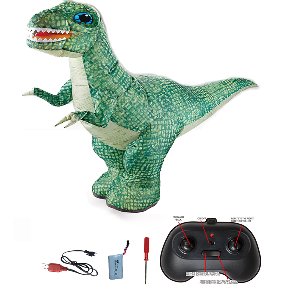 立煌新品电动喷雾恐龙 灯光行走霸王龙模型2.4g手表控制遥控恐龙详情1