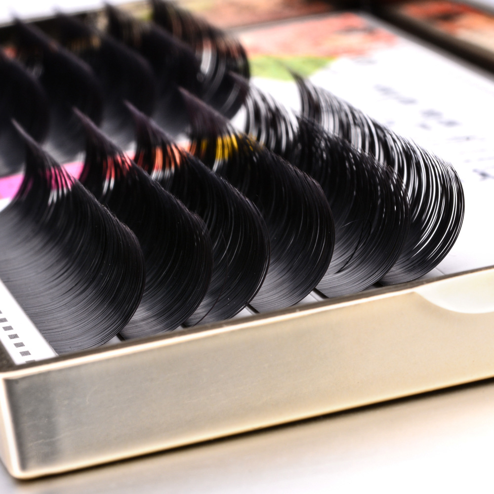 0.15 Thick, super soft, flat BCD curly false eyelashes for beauty salons, wholesale of hand-extended false eyelashes pic 7