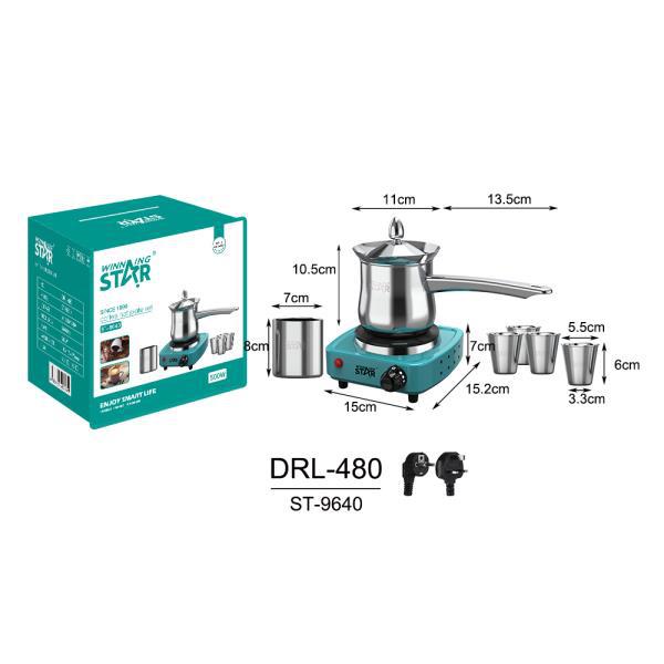 WinningStar Cross-border exclusive electric kettle, tea maker, household electromagnetic tea stove and electric stove set pic 2