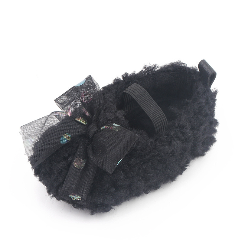 For babies aged 0-1, there are cute cotton shoes. For girls, there are suede princess shoes, shallow elastic cotton shoes, and fluffy shoes for girls. The size is 2750 pic 21