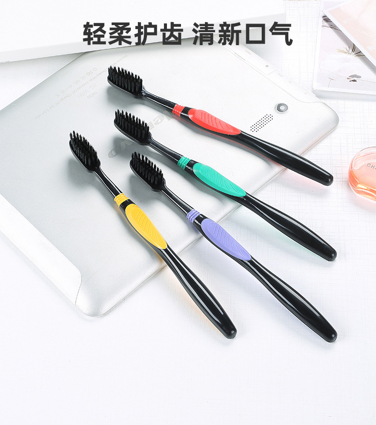 【10 Pieces 】 Yangzhou Macaron Toothbrush, soft-bristled Premium toothbrush, adult household, individually packaged medium-bristled toothbrush pic 21