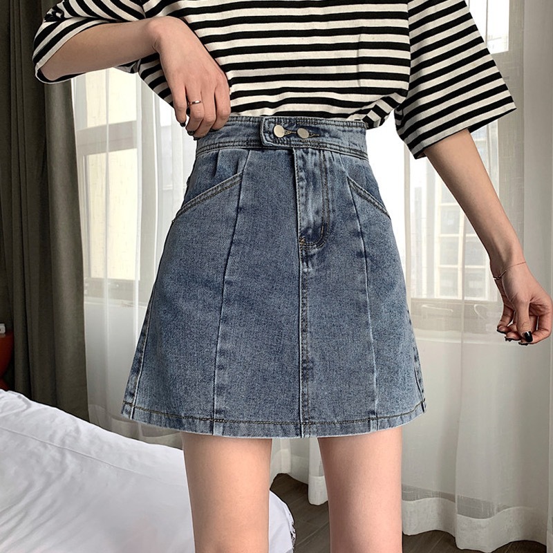 牛仔短裤女2023夏新款韩版高腰破洞显瘦女式牛仔短裤外贸直销批发详情24