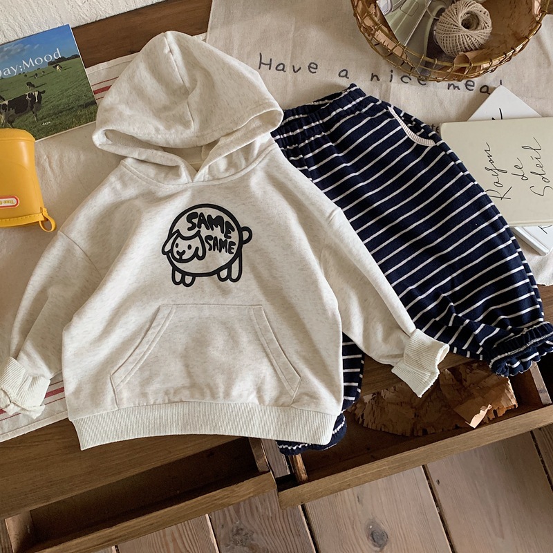 男童卫衣春秋2023新款小童洋气儿童春装上衣卡通宝宝春秋连帽外套详情11