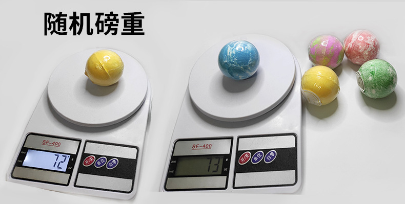 Cross-border bath bomb, Bath salt ball, aromatherapy explosive bubble bomb, semi-finished product, naked ball pic 12