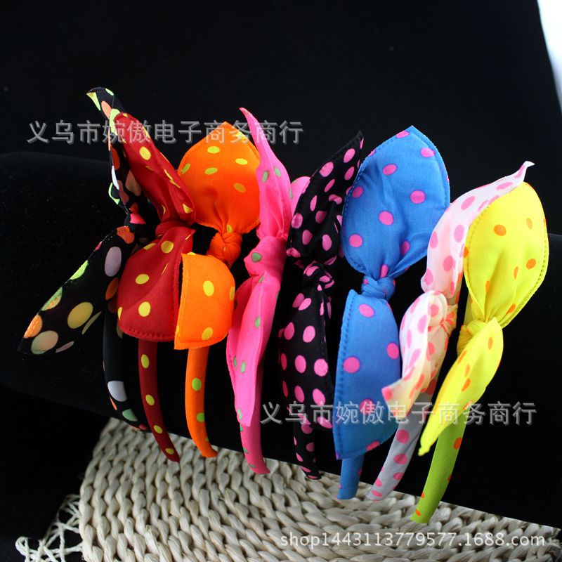 韩版发箍古风布艺头箍简约百式交叉打结显脸小发卡头扣发饰批发详情30