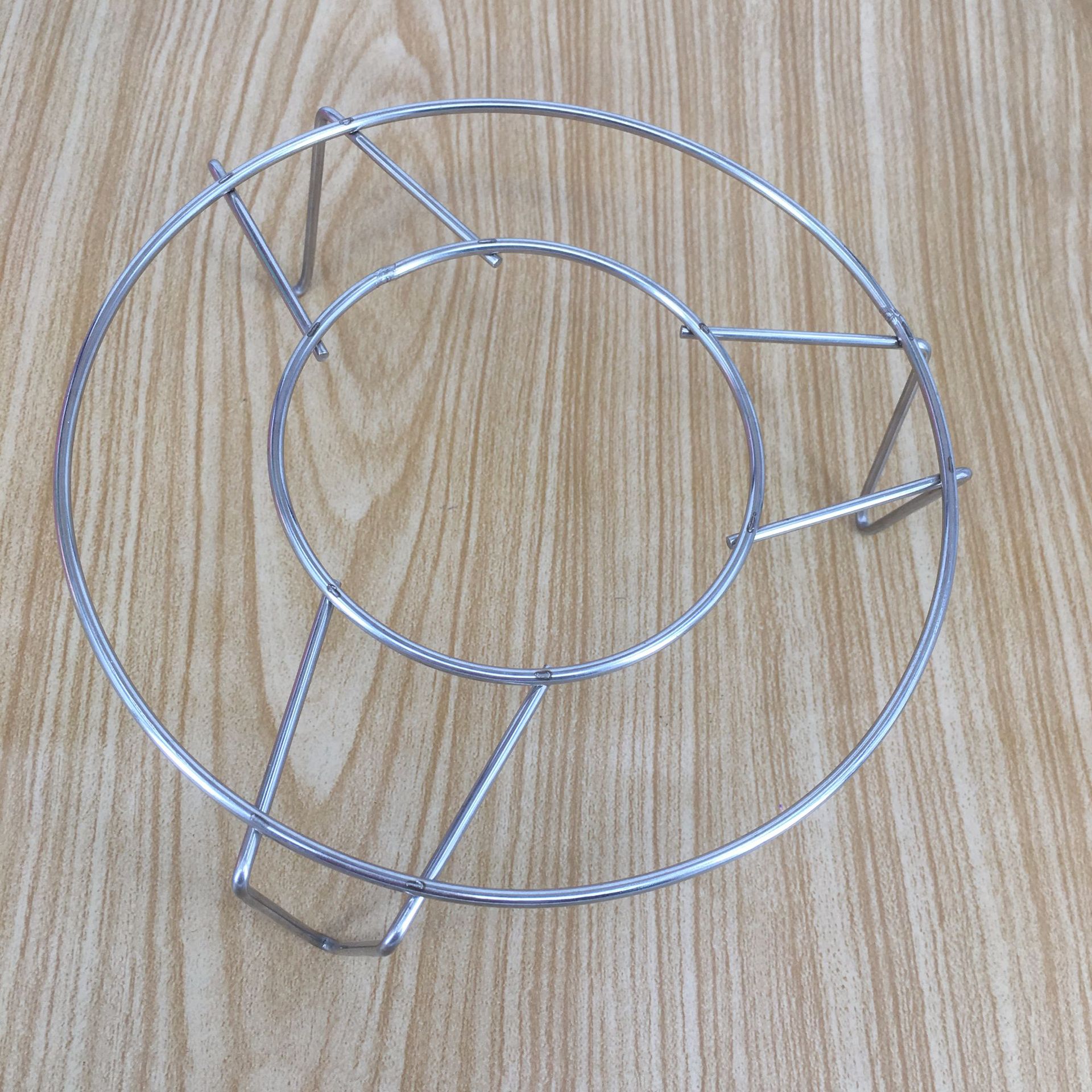 Factory direct sales: 14-legged multi-purpose steaming rack, small steaming rack, galvanized steaming rack, pan and pot rack pic 4