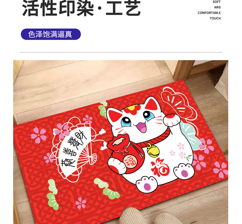 Safe entrance door mat, main door floor mat, household entrance door mat, soil rubbing mat, foot mat, carpet, water absorption pic 10