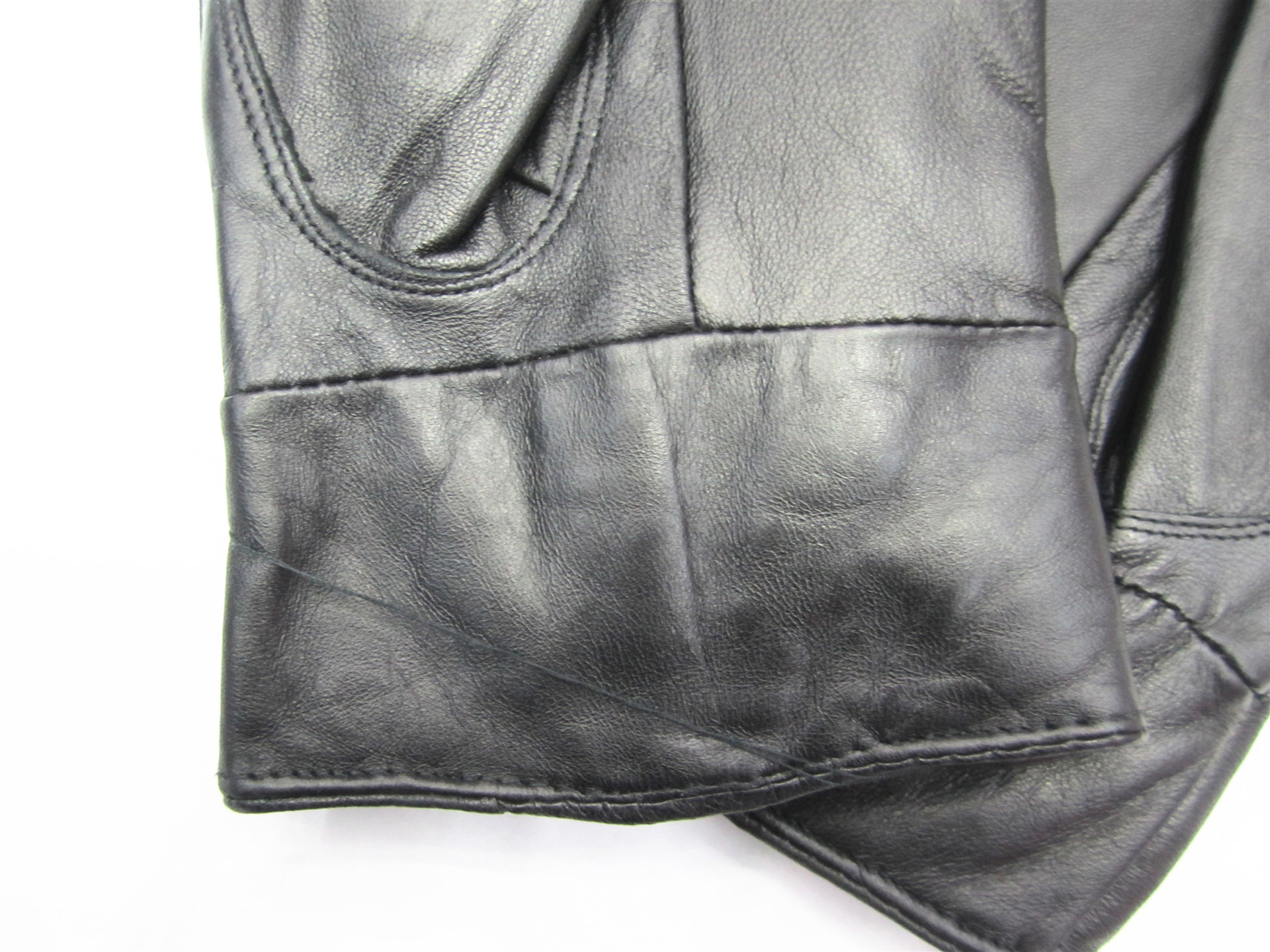 Cross-border genuine leather gloves for men, cyclists, students, Korean version, warm, fleece, thickened cotton, waterproof for driving and riding electric bikes pic 6