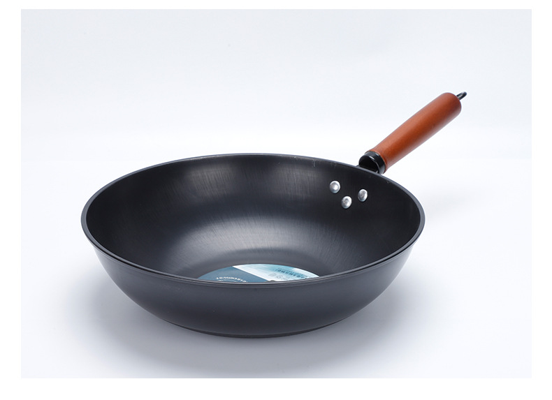Factory wholesale household old-fashioned cooking POTS, durable old iron POTS, old-fashioned household cooking POTS, universal uncoated cooking POTS pic 11