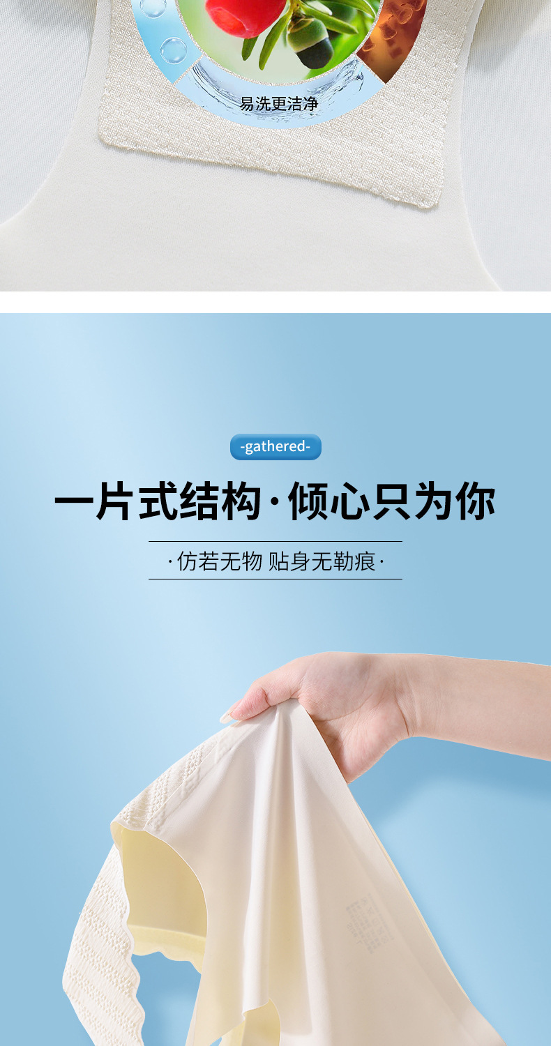 内衣女小胸聚拢大胸显小收副乳防下垂性感无痕美背胸罩无钢圈文胸详情30