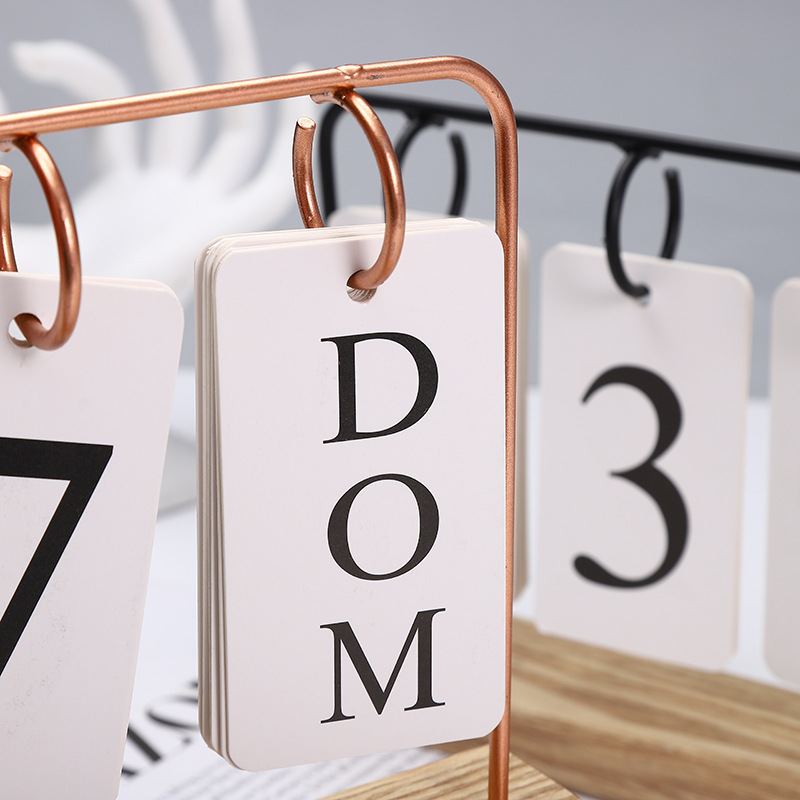 Nordic ins desktop decoration calendar ornaments, simple hydroponic office handicrafts factory direct supply pic 12