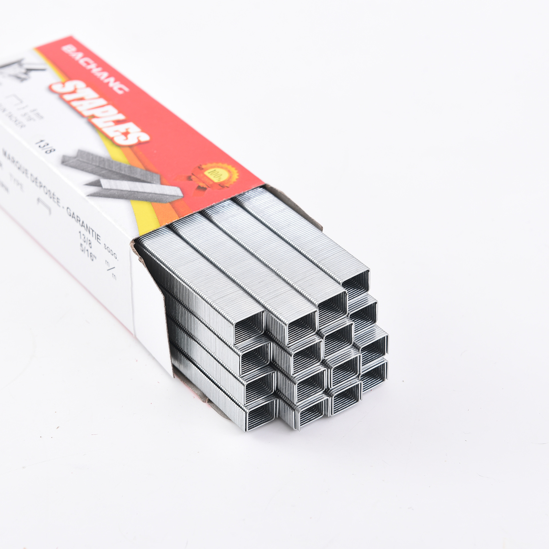 Home direct sales cross-border exclusive supply of staples, 13/8 pins, wholesale of staples, strong penetration, electroplated anti-rust pic 5