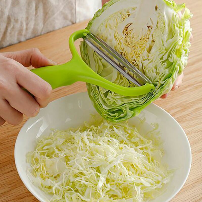 New large-sized green cabbage slicer, vegetable peeler, vegetable cutter, cabbage slicer, peeling knife, and peeler pic 18
