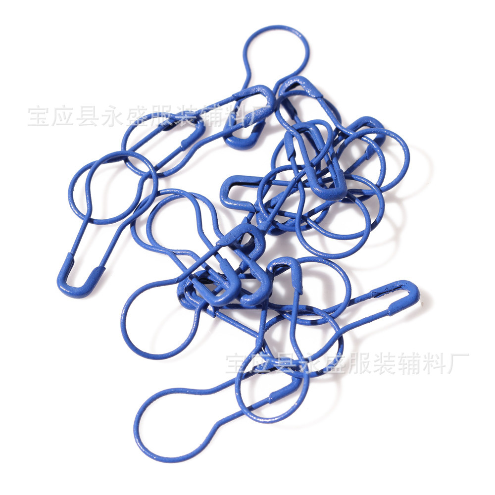 亚马逊新款24色葫芦别针1200枚彩色服装吊牌灯泡型别针厂家批发详情12