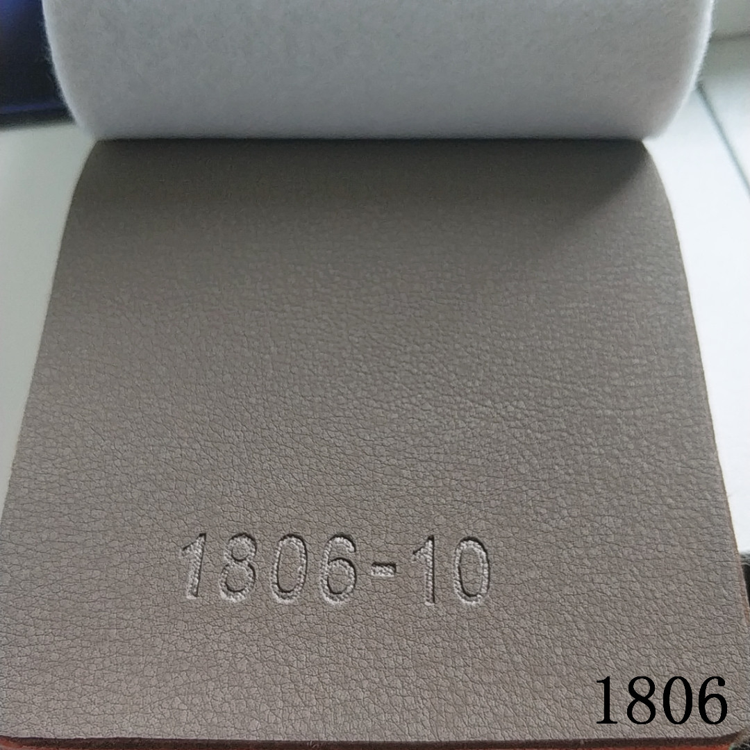 Solvent-free leather PU material, car seat cushion leather, sofa and bag velvet bottom material, single-sided leather fabric pic 13