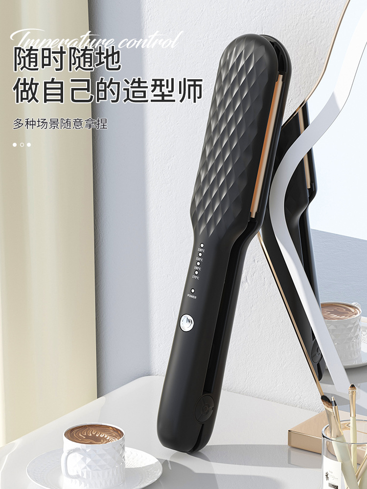卷发棒全自动直发卷发两用直板夹懒人造型卷发器直发梳详情14