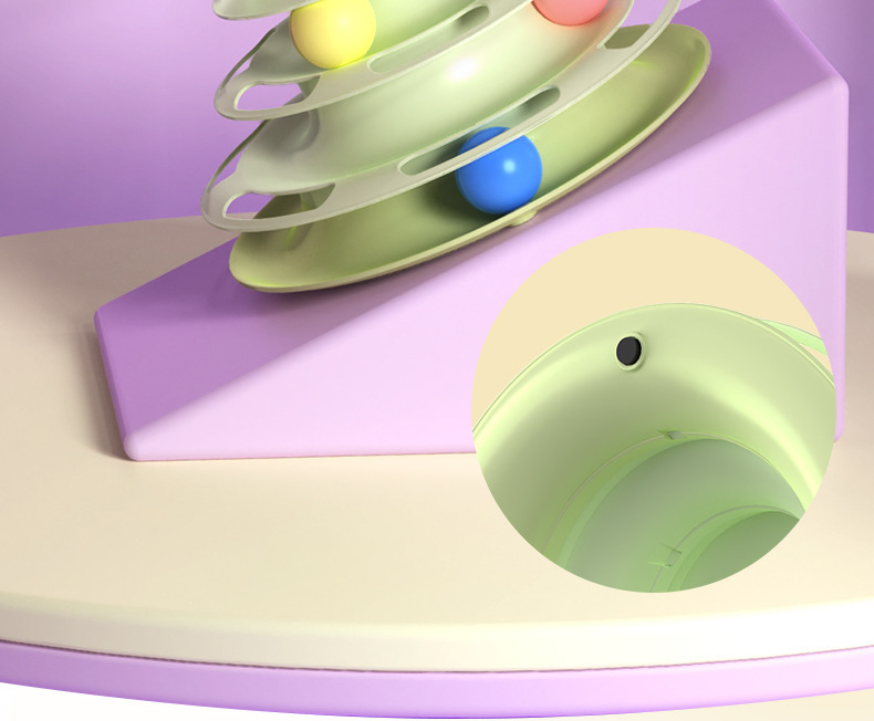 New pet toys: Cat spinning wheel, windmill, mint, feather, cat toy stick, track, play plate, cat toy pic 19