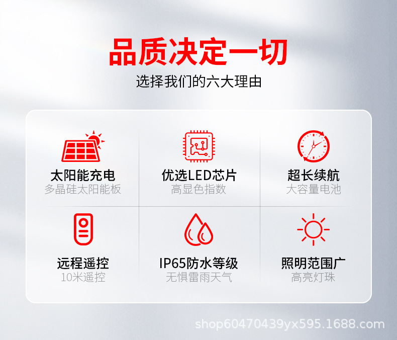 太阳能灯家用客厅过道灯阳台吸顶灯走廊室外照明灯太阳能吸顶灯详情2