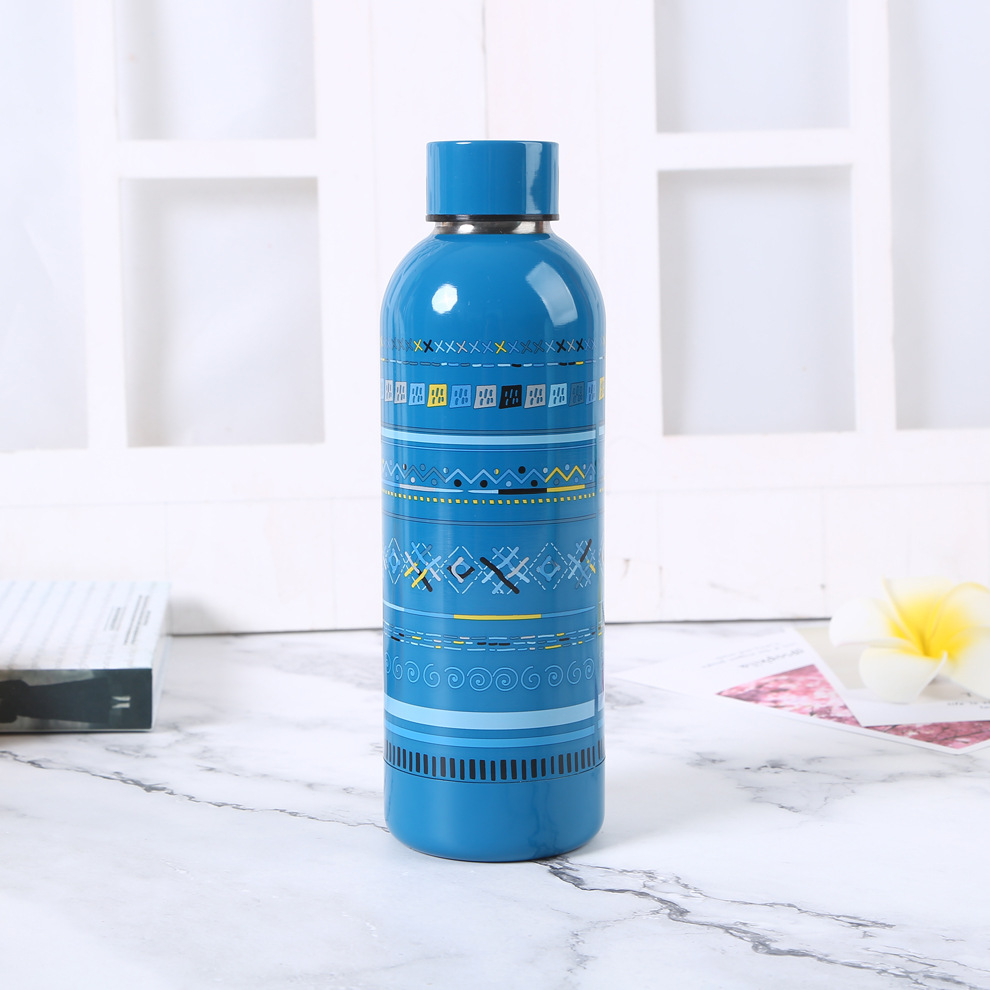 Stainless steel double-layer vacuum insulated cup, outdoor sports space cup, cross-border simple small-mouthed drinking cup pic 13