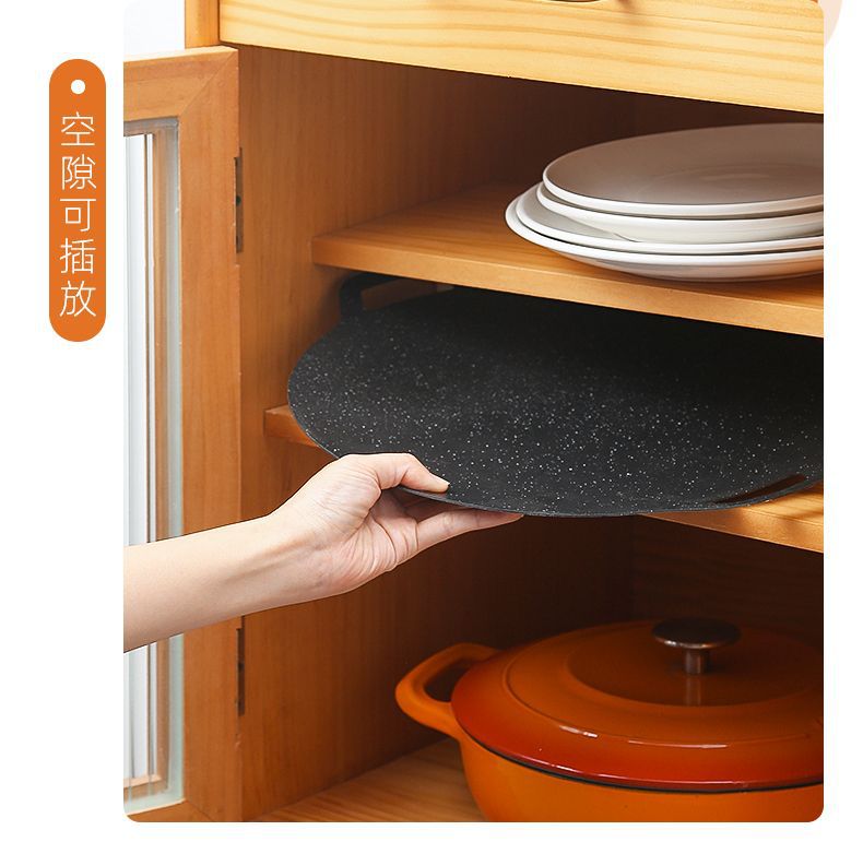 Japanese-style tourmaline barbecue plate, household non-stick smokeless barbecue pot, induction cooker barbecue plate, outdoor iron plate barbecue meat plate pic 16