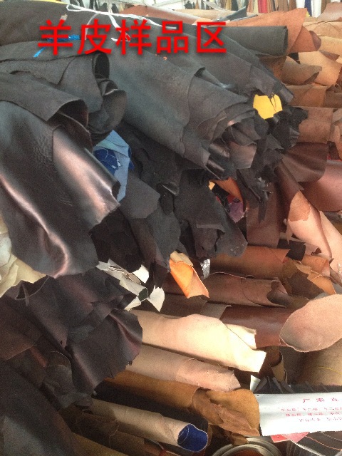Yiwu genuine sheepskin clothing, leather bags, leather shoe uppers, leather accessories, sheepskin, golden sheepskin pic 1