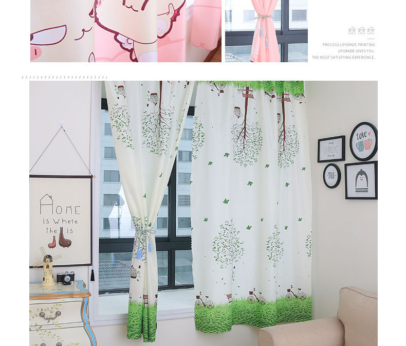 Curtains for shading, bedroom shading, privacy protection, dormitory shading, inss wind new style, heat insulation, rental room shading pic 20