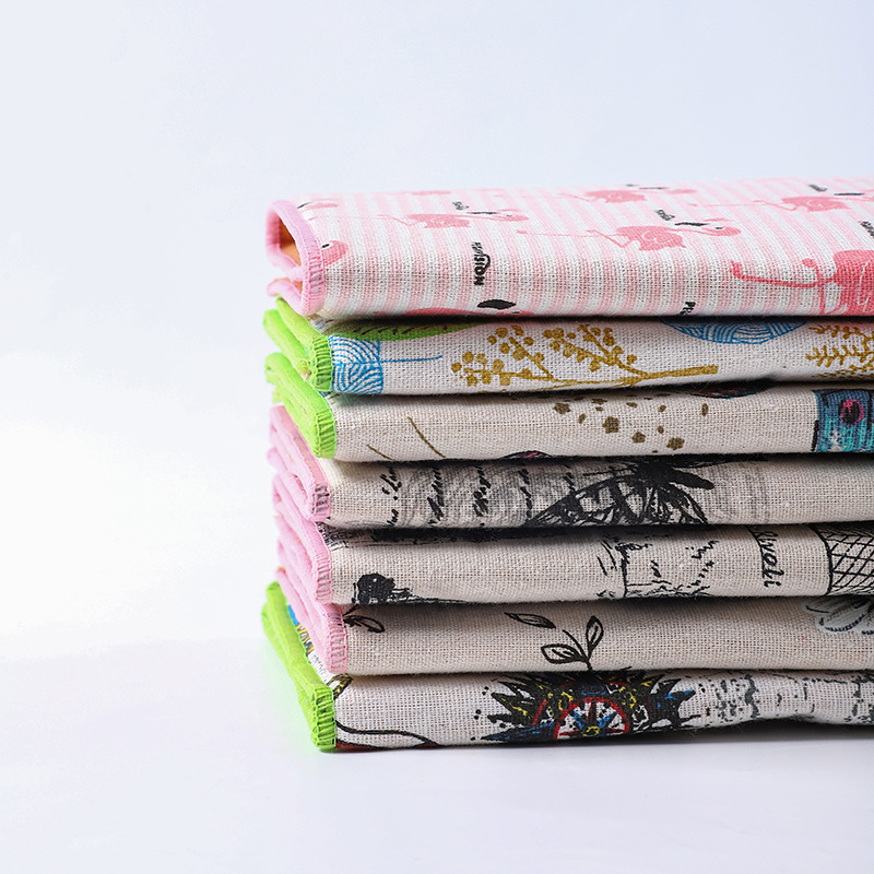 We have cotton and linen coasters in stock, modern and simple mixed-pattern square sponge coasters, and anti-stain coasters for restaurant and household use pic 15