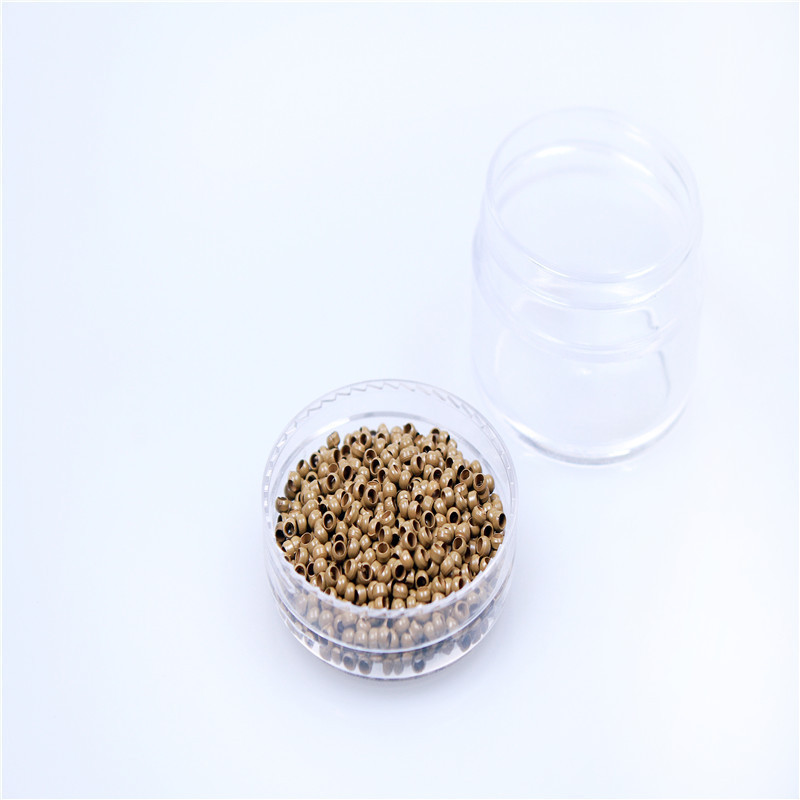 nano small hair extension rings, large quantities of hair extension clips, wholesale from superior hair extension tools, silicone hair extension clips Nano rings pic 10