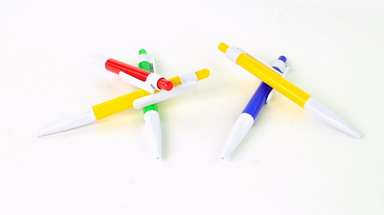 5-piece ballpoint pens in stock, factory direct sales. Cute telescopic pens, student stationery pens, 2-yuan store stationery wholesale pic 5