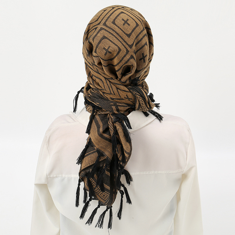 Best-selling Arab headscarves, camouflage special forces jacquard scarves, Arab square scarves, cs outdoor scarves, shawls pic 12
