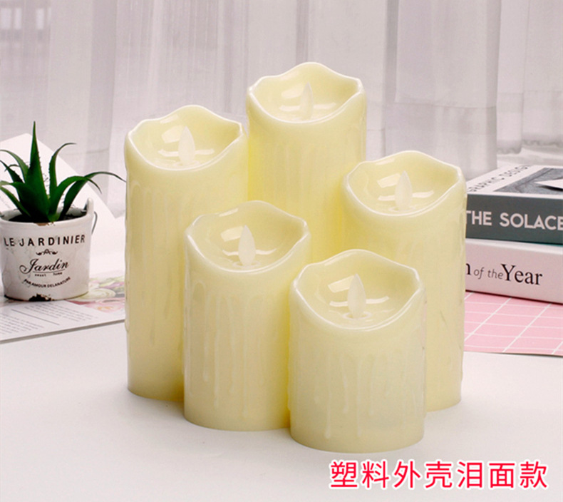 led swing remote control electronic candle, concert stage performance, wedding murder mystery game simulation decoration, atmosphere props pic 7