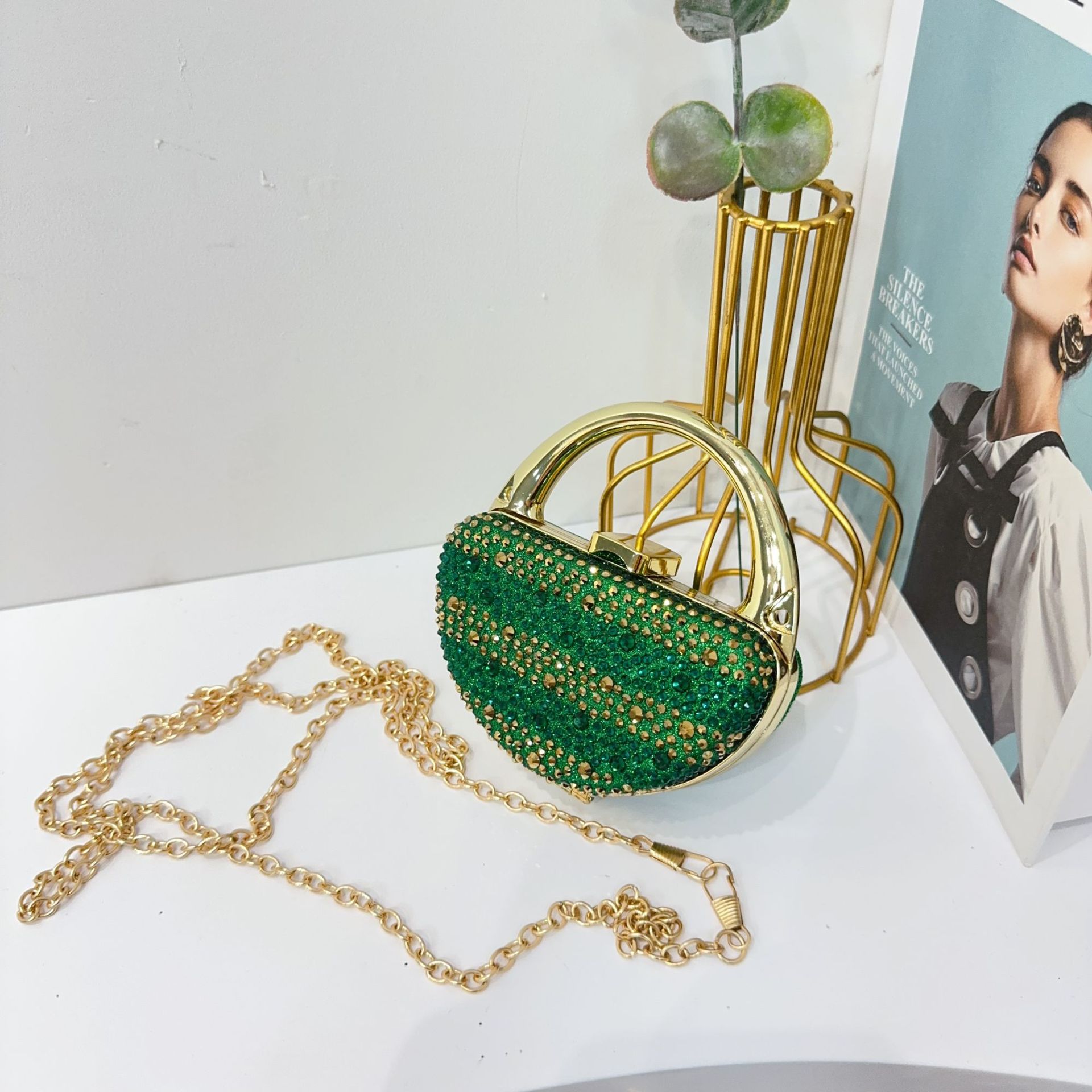 迷你包口红包女2025新款跨境外贸镶钻斜挎小包装饰包儿童包女包包详情19