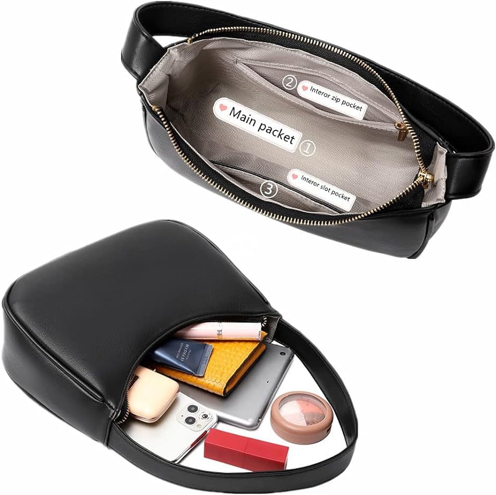 亚马逊跨境现货新款女式单肩包可爱流浪汉手提包迷你手拿包带拉链详情6