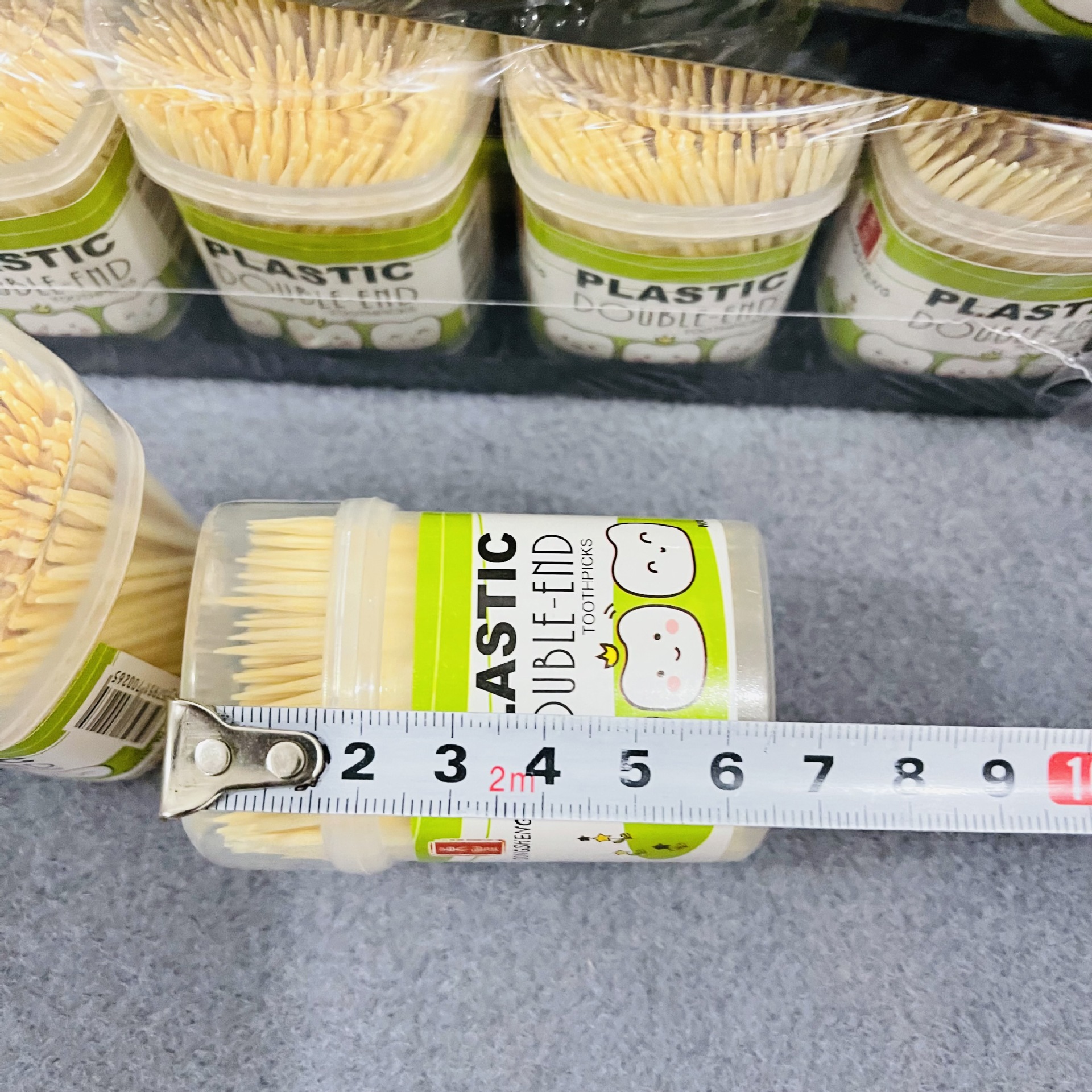 6109 box of toothpicks, bottle toothpicks, 2 pointed toothpicks, full box of bamboo picks, hotel bamboo picks, 1 yuan, 2 yuan pic 2