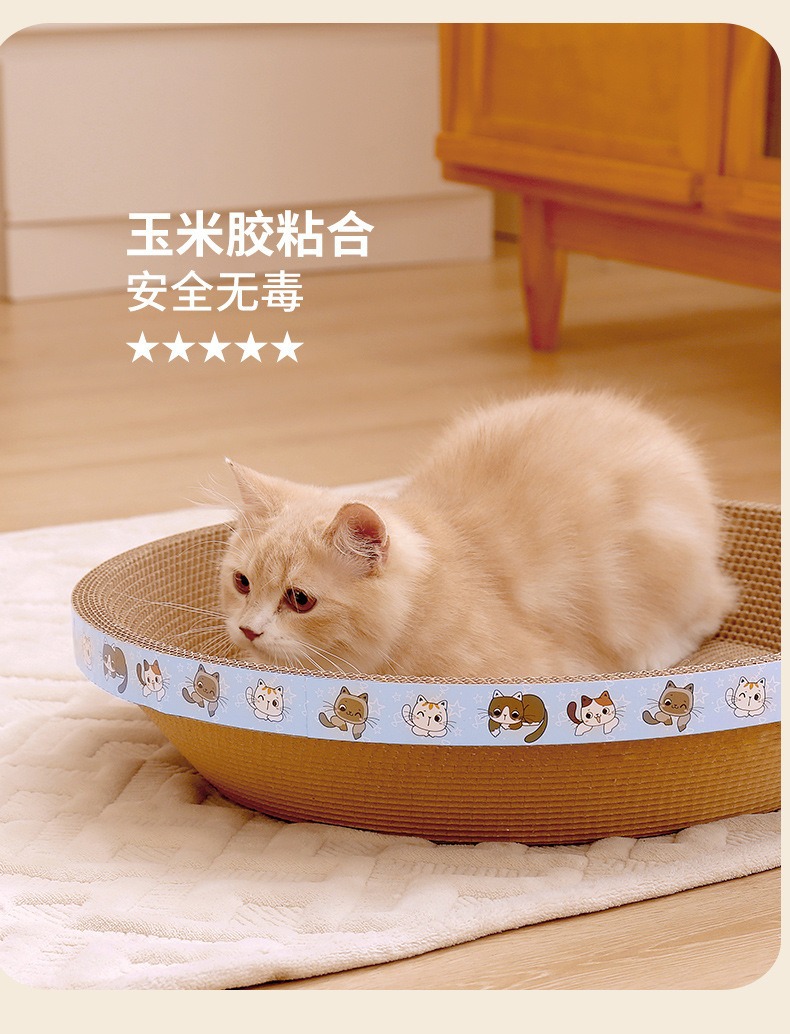 Кошачье гнездо с большими кошачьими когтями, с ленью и ленью, не может отскрести кошачьи принадлежности pic 10