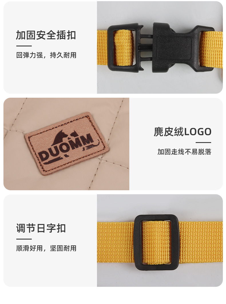 New pet clothing for autumn and winter, reflective and warm pet cotton-padded clothes, thickened dog clothes, pet supplies wholesale 689 pic 9