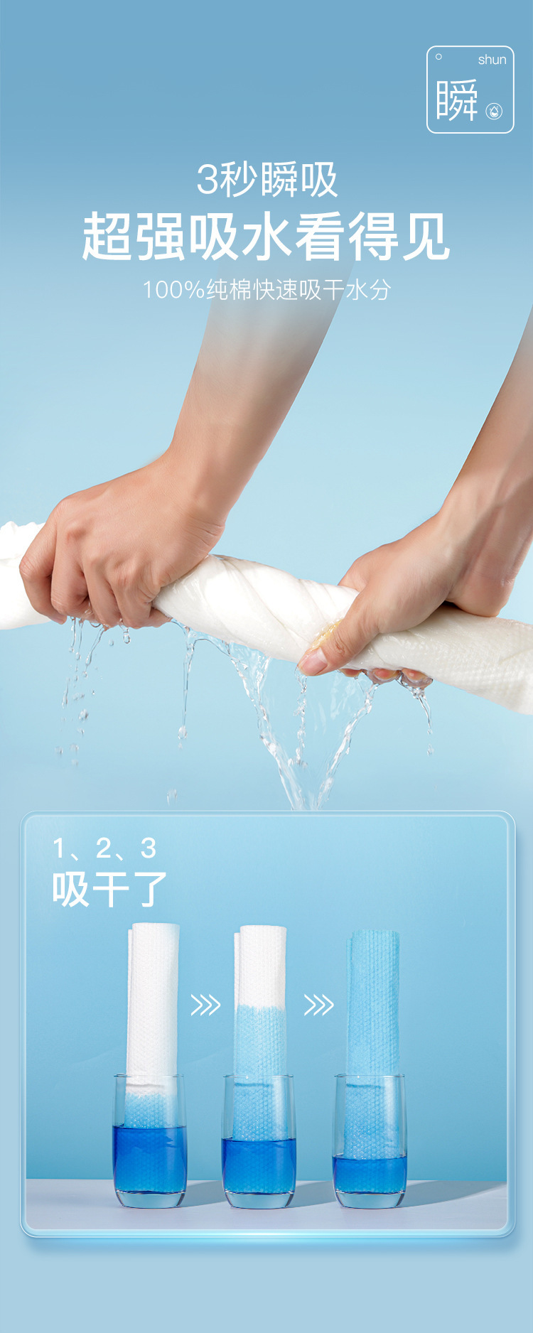 纯棉一次性宠物毛巾浴巾洗脸巾狗狗猫咪洗澡吸水大浴袍宠物店批发详情5