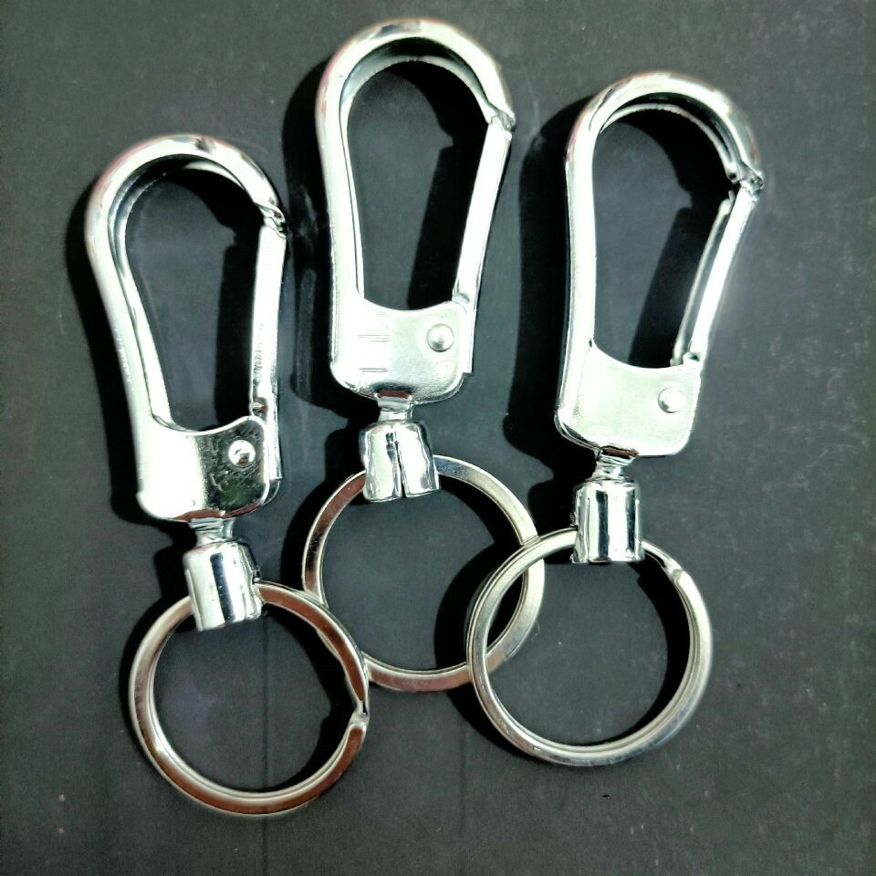 Metal stainless keychains, thickened keychains, steel keychains, pendants, accessories, 1 yuan, 2 yuan, free gifts, wholesale gifts pic 4