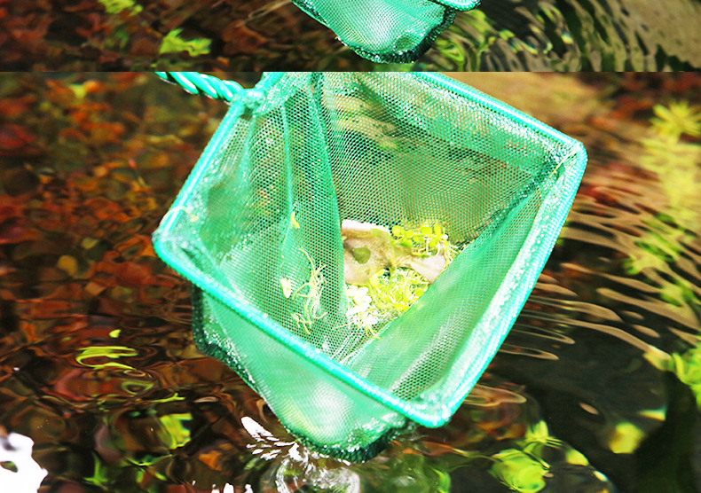 Fish tank fishing net, fish tank fishing bag, square goldfish hand-made fishing net, fish fishing aquarium, fish net copying net activity products are only for self-pickup pic 37
