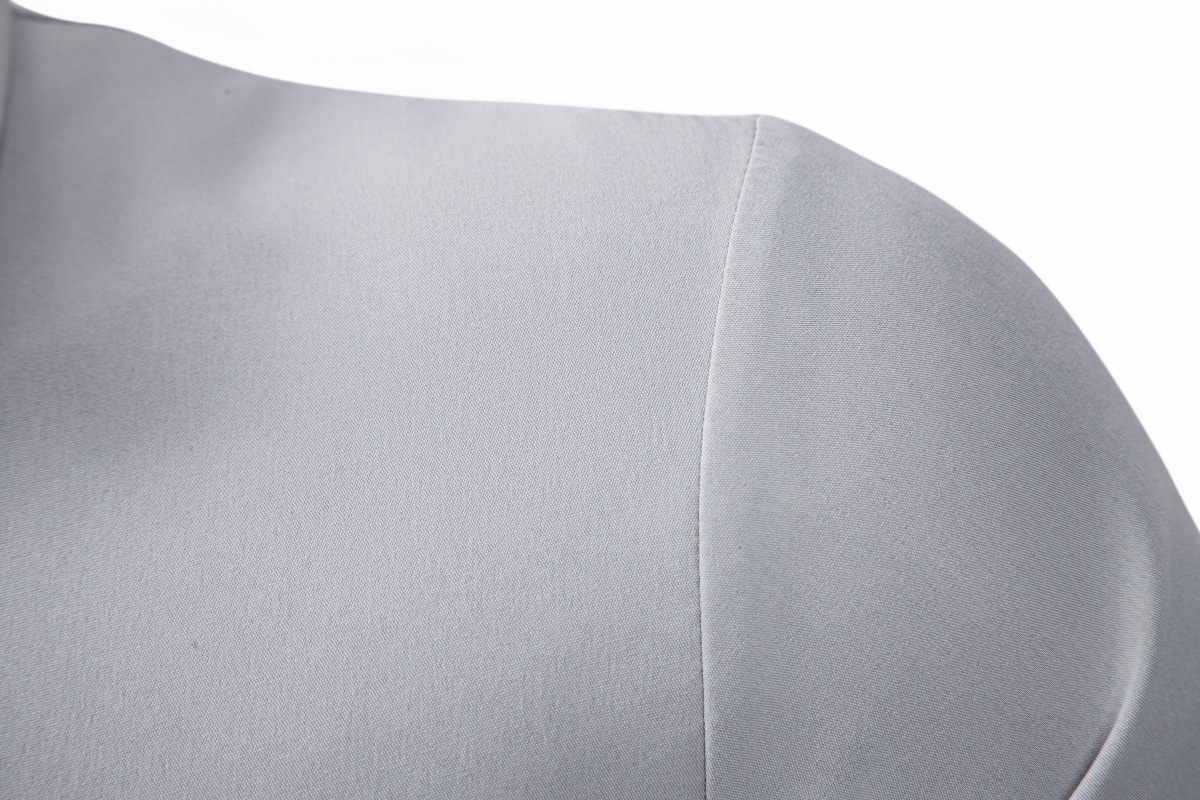 2024 comercio exterior europa y Estados Unidos nueva camisa de hombre moda transfronteriza estilo slim color sólido manga larga hombre top camisa pic 16