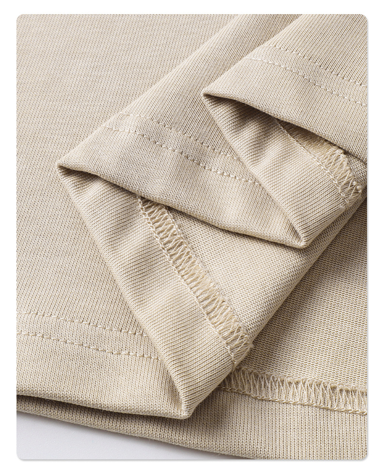 ARTIE男装丨2025春夏新款275G重磅潮牌基础款Boxy短版男女宽松T恤详情10