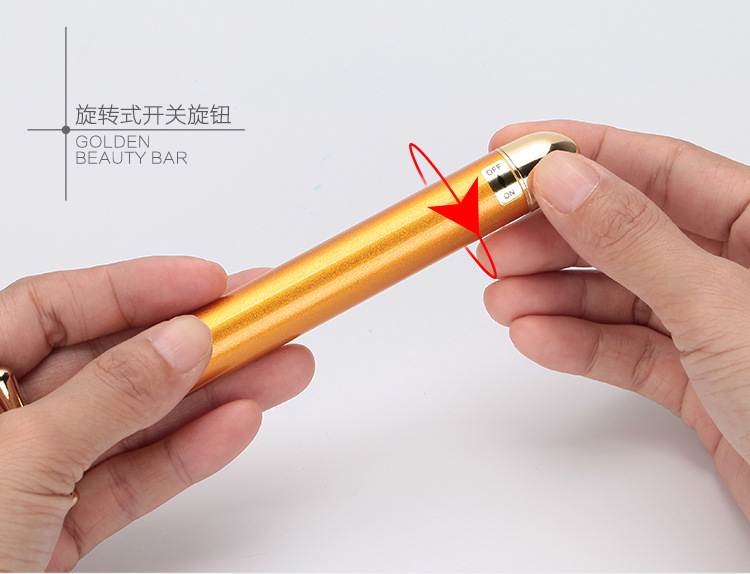 24K黄金美容棒三代瘦脸棒强效瘦脸神器电动按摩棒瘦脸仪V脸美容仪详情18