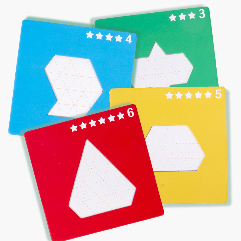 跨境木质速战速决积木拼图儿童益智桌游玩具亲子互动思维拼图玩具详情10