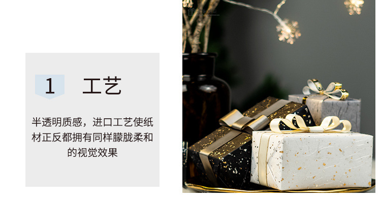 Brilliant Cloud Dragon Gift wrapping Paper, flower waterproof wrapping paper, Business gift box wrapping paper, Festive Art wrapping paper pic 21