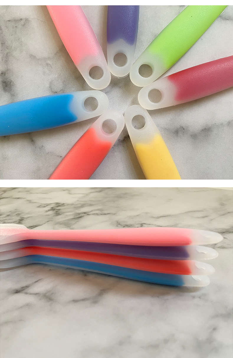 工厂硅胶刮刀奶油抹刀小号半透硅胶刮刀家用烘焙硅胶刮刀现货批发详情23