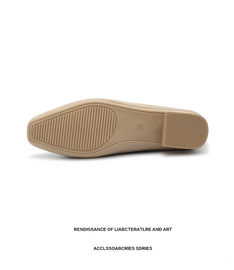 外贸跨境新款小方头浅口女士单鞋软底V口纯色工作鞋117-1#详情14