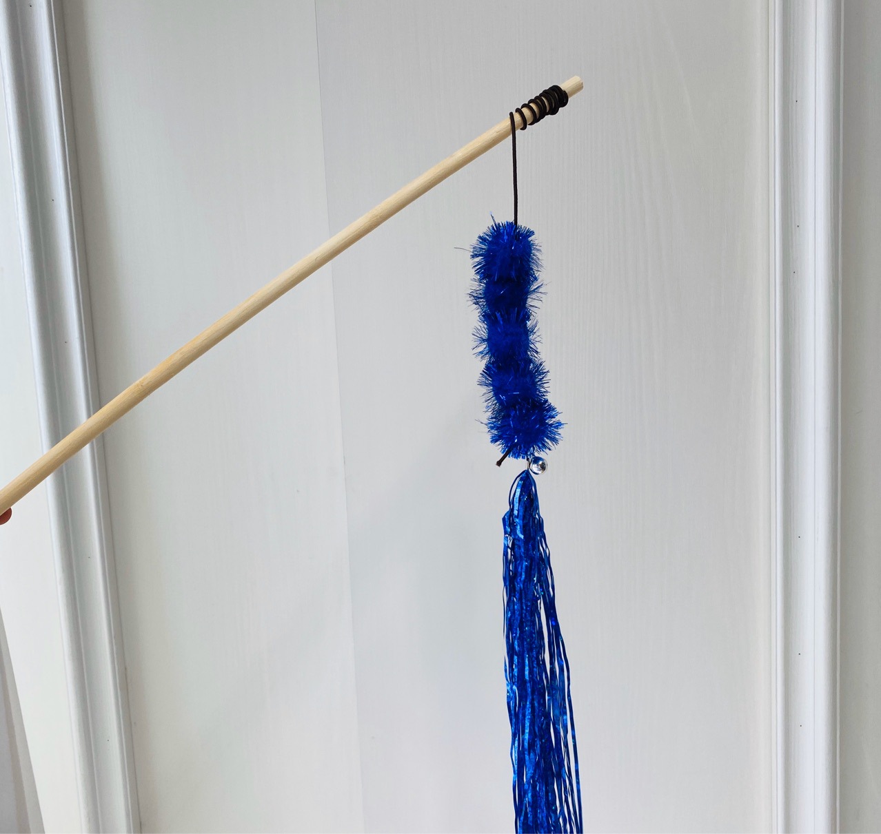 木杆逗猫杆 现货批发逗猫棒 金葱毛球玩具 宠物用品雨丝猫猫用品详情21