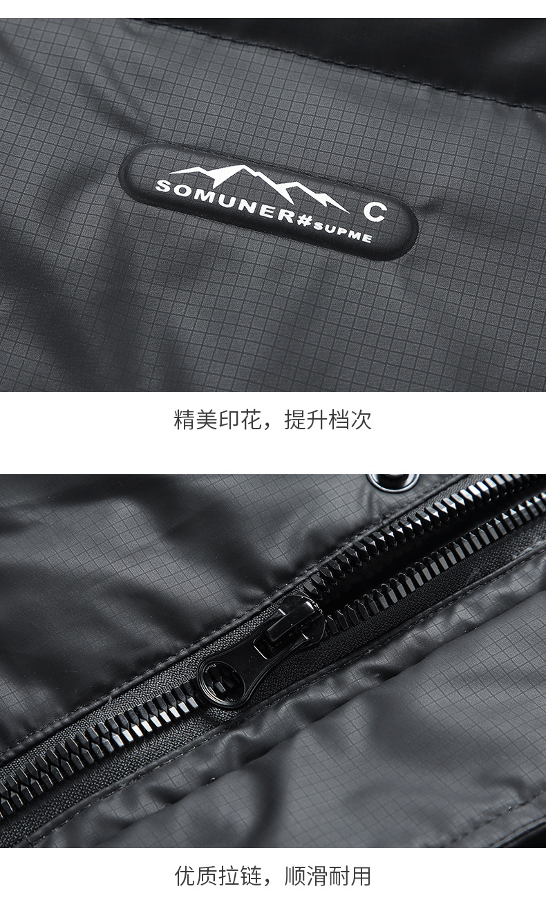 羽绒服男士冬季新款加厚短款连帽白鸭绒保暖外套2024休闲潮牌男装详情17