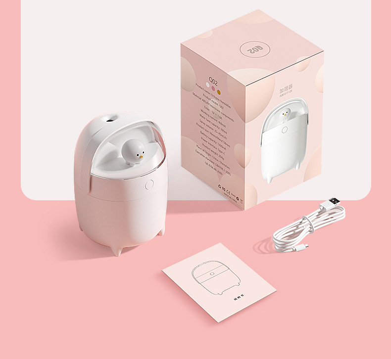 Octopus humidifier, home silent bedroom, cute USB, office desktop spray, student dormitory aromatherapy pic 11
